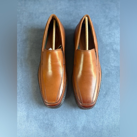 Clarks Cosgrove Free Loafer Men’s SZ 12M Brown Leather Slip On Comfort Shoe New - Picture 2 of 8